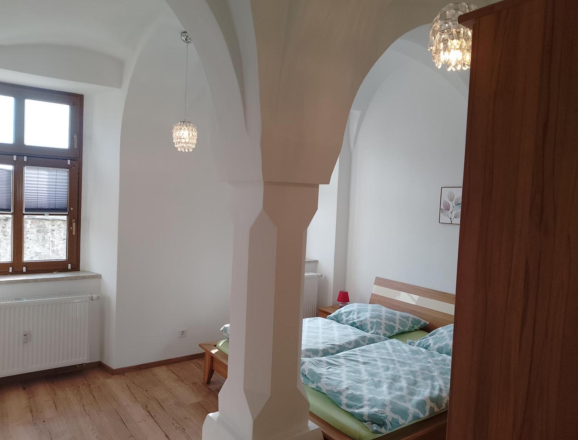 Ferienwohnung Im Rittergut Plohn 300 Meter Zum Freizeitpark Lengenfeld  エクステリア 写真